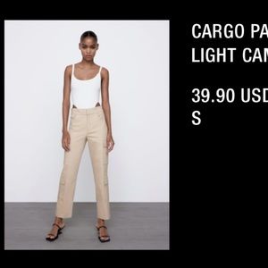 Zara cargo pants